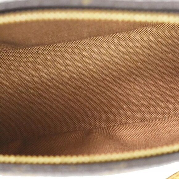 Auth LOUIS VUITTON Logo Trotteur Shoulder Bag Monogram Leather Brown - Picture 13 of 16